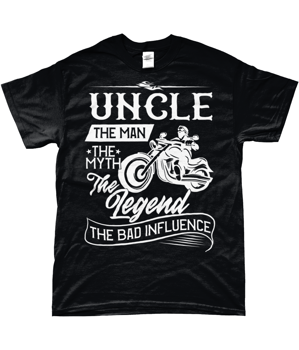 Bad Influence Uncle Motorcycle T-Shirt v2