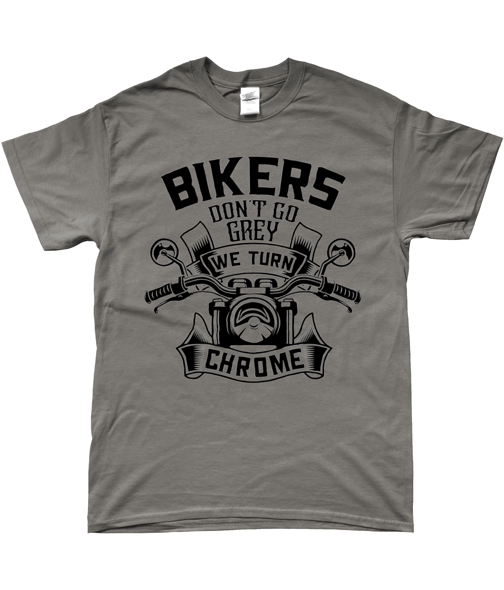 Bikers Don't Go Grey Men's T-Shirt