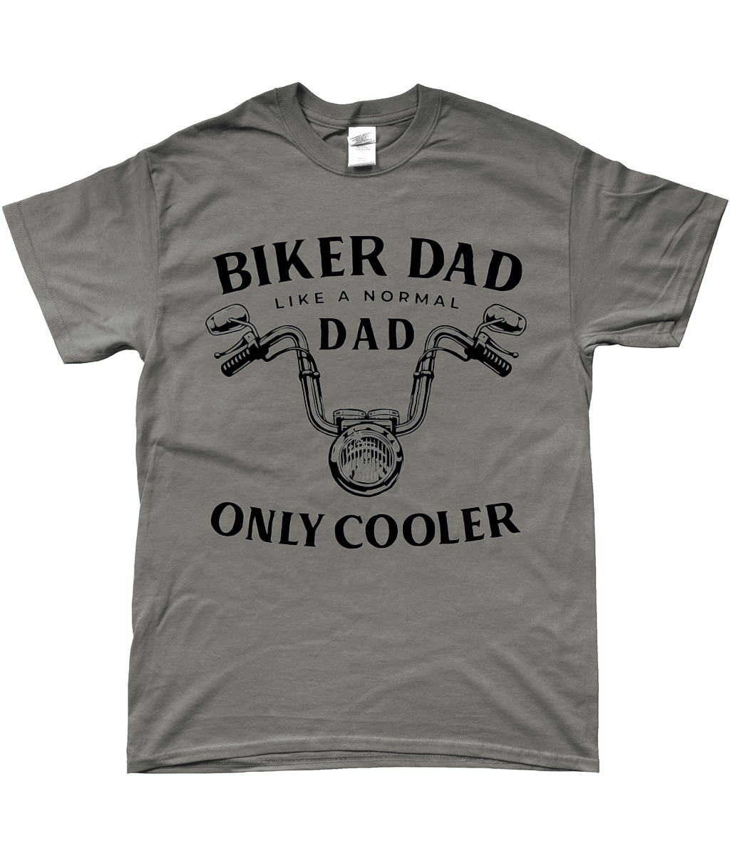 Cool Biker Dad Men's T-Shirt