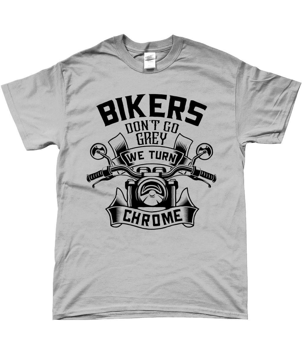 Bikers Don't Go Grey Men's T-Shirt