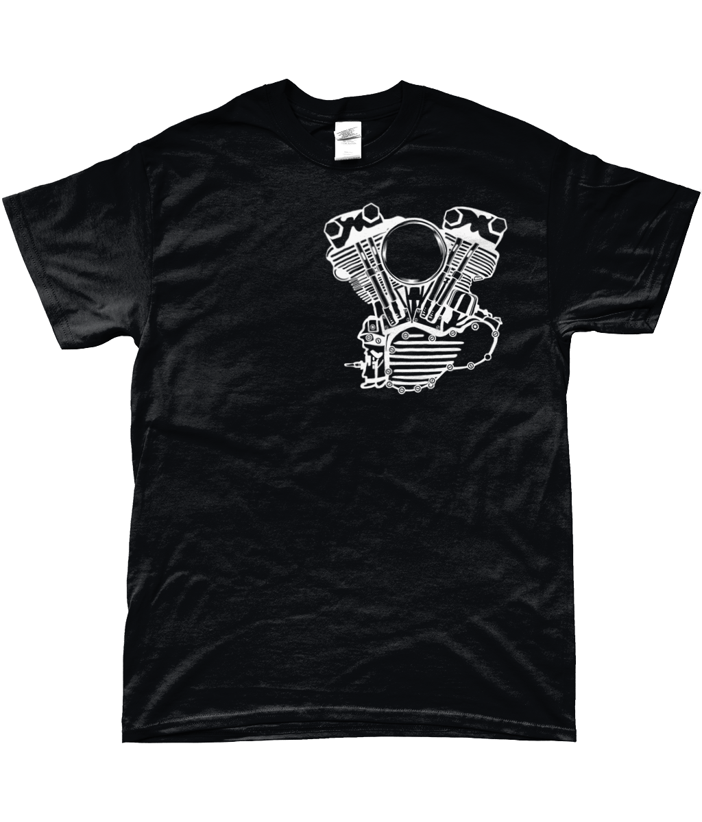 Harley-Davidson Knucklehead Engine T-Shirt v2