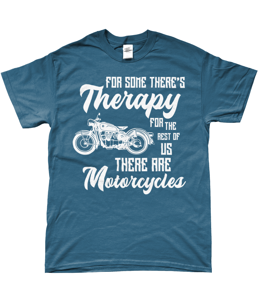 Motorcycle Therapy Motorcycle T-Shirt v2