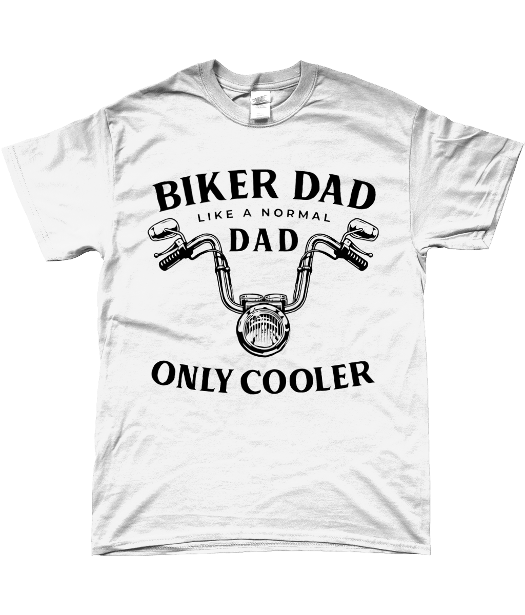 Cool Biker Dad Men's T-Shirt